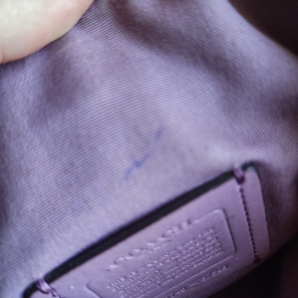 Coach Lavender Mini Kelsey Satchel 2 way bag - Picture 8 of 14